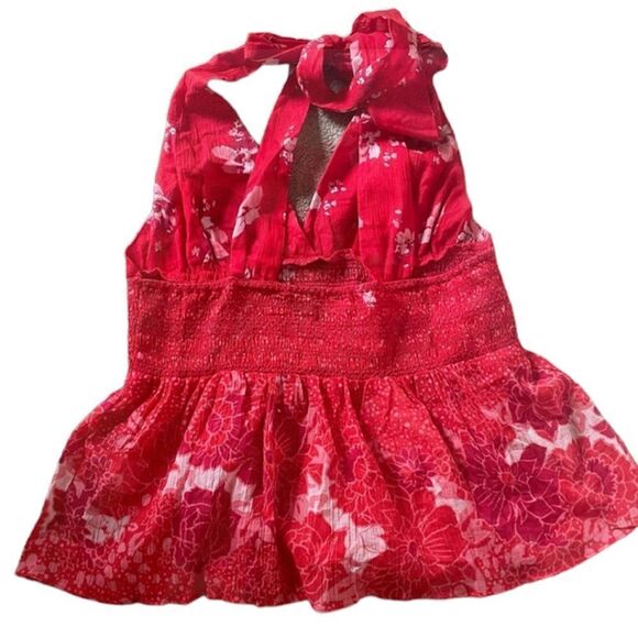 ✨ HP✨NWOT✨Free People Brinkley Smocked Tank Top✨ - Picture 5 of 6